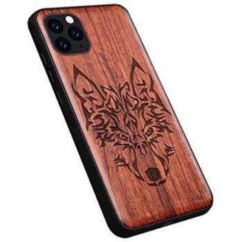 Etui Homi2019 en Bois pour iPhone 11