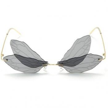 Pink Dragonfly Wings Sunglasses