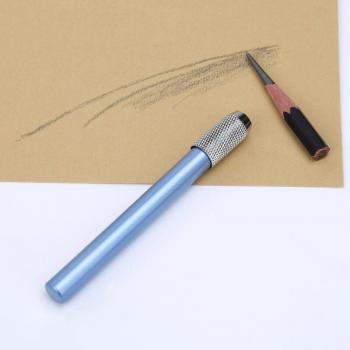 Tige prolongatrice crayon en métal – 6 teintes, connecteur aluminium