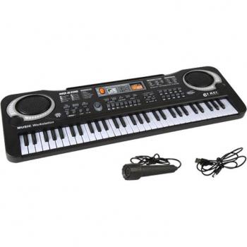 Digitale Musik Tastatur 61 Tasten mit Mikrofon