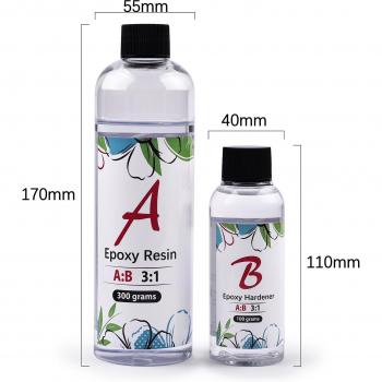 Adhesivo Epoxi Transparente 3:1, Ideal para Joyas DIY, 100g/280g/400g/1000g