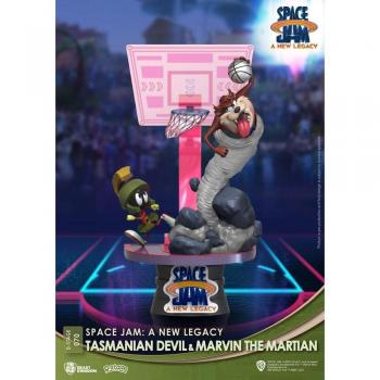 Figurine PVC Tasmanian Devil & Marvin le Martien
