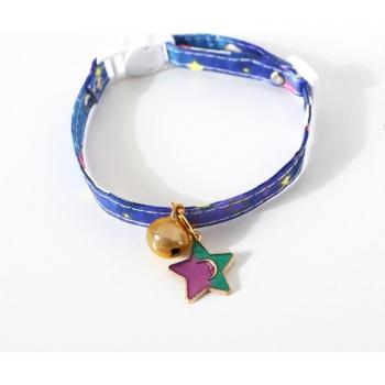 Stylish Moon/Star Collars for Pets with Small Bells
