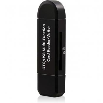 2-in-1 USB OTG Flash Drive and Card Reader