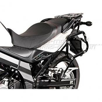Supporti laterali EVO Nero per Suzuki DL 650 (11-16)