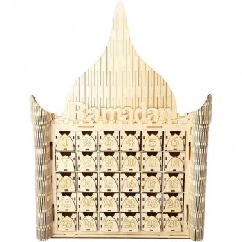 Eid Mubarak DIY Countdown Ornament Box
