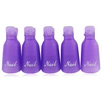 10PCS Soak Off Nail Clips for UV Gel Polish