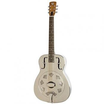 Guitare à résonateur en métal nickelé Epiphone Dobro Hound Dog M-14