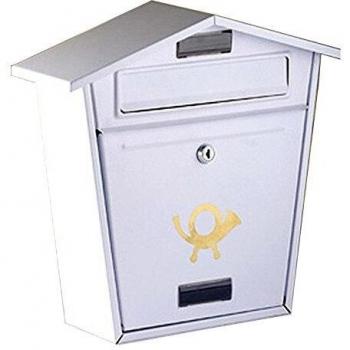 Arboria Elegant Garden Post Box White