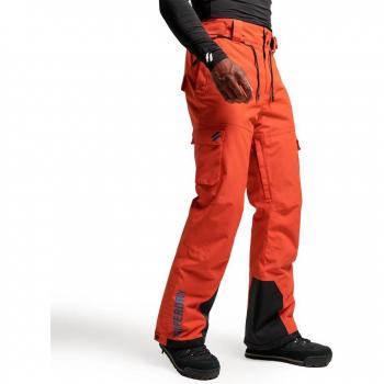 Superdry Orange/Schwarz Ultimate Rescue Skihose