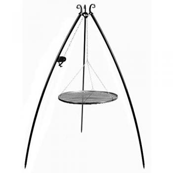 Grille de BBQ Suspendue 200cm Trépied et Moulinet CookKing