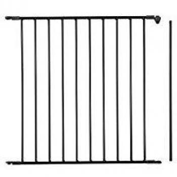 Barrière d'extension BabyDan Flex Large Anthracite (l x H: 72 x 71 cm)