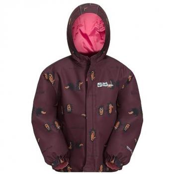 Jack Wolfskin GLEELY 2L INS PRINT JKT K für Kinder, Größe 128