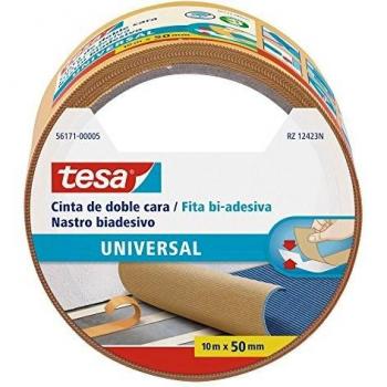 Double‑Face Universal Tape, 10 m × 50 mm (Tesa 56171)