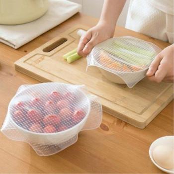 Silicone Food Saver Covers 4 Pack