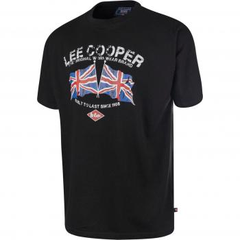 Men's XL Black Graphic Print Tee