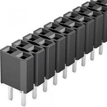 Fischer Elektronik 2 Row 36 Pin Female Connector BL LP 2/72/S