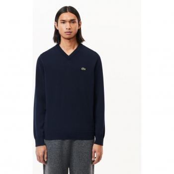 V-Neck Lacoste Bleu Marine XS