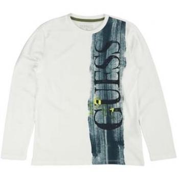 T-shirt enfant Guess LS T SHIRT Blanc 16 ans