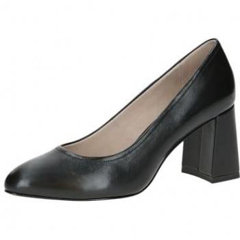 Caprice Trapezio Black Leather 40