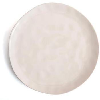 Plato Cerámico Blanco Brillante Ø26cm