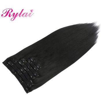 Clip de Extensión de Cabello 140 g (Largo/Recto) – 7 Unidades RYLAI