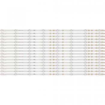 16pcs 8LED 710mm LED Backlight Strip Set for Sony KDL-65W805