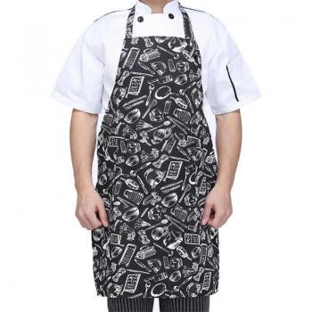 Adjustable Kitchen Cook Apron with Pockets