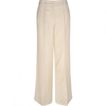 Someday Weite Viskose‑Leinen‑Mix Hose „Catsby“ – Sand, Größe 40, Damen