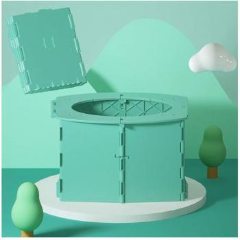 Assise de camping vert pour enfants