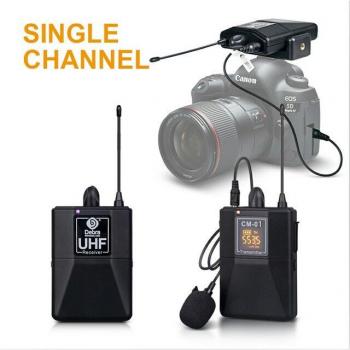 CM Series UHF Wireless Lavalier Mic with 30 Selectable Channels
