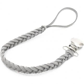 Alloy Baby Pacifier Clip with Teether
