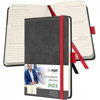 SIGEL C2358 Terminplaner Wochenkalender 2023