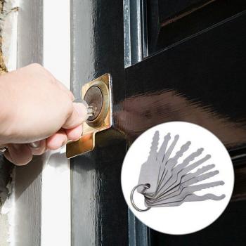 10PCS Car Lock Repair Jiggler Key Set