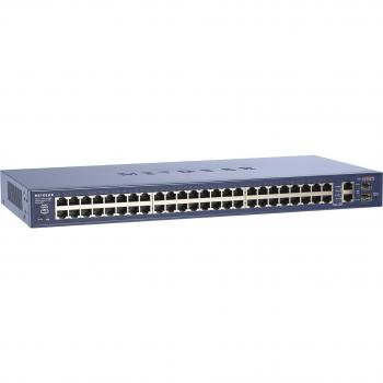 FS750T2EU ProSAFE 48 Ports 10/100 Mbps managed switch with 2 Gigabit Ethernet ports