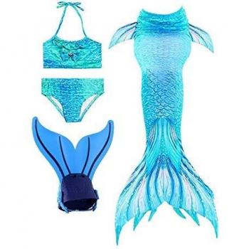 Maillot de bain Sirène couleur arc-en-ciel – ShePretty 110 cm