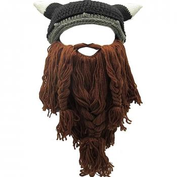 Masque Bonnet Barbe – Fait à la Main, Drôle et Chaud