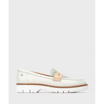 Mocassini donna Pikolinos Henares crema EU 38