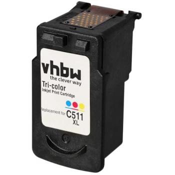 VH-BW Cartuccia Rigenerata Multicolor Canon CL-511