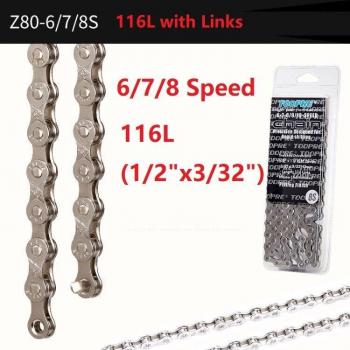 MTB Road Folding Bike Chain 116 Links