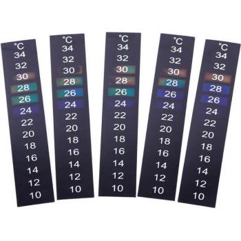 5Pcs Stick-on Temperature Stickers for Fish Tanks