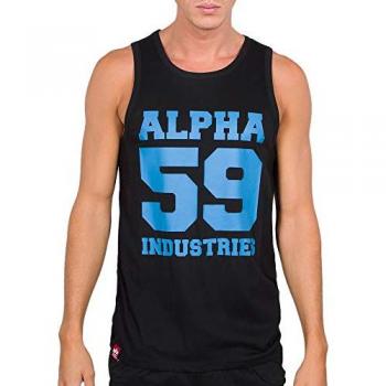 Alpha Industries Männer Tank Shirt – 59‑Modell, ohne Ärmel