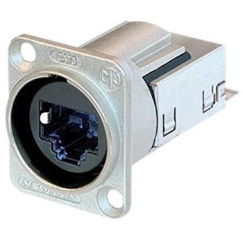 Cat6 Panel RJ45 Plug – NE8FDY‑C6 D‑Style