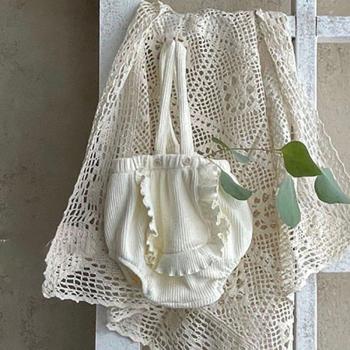 Pantalon en coton pour bébé fille