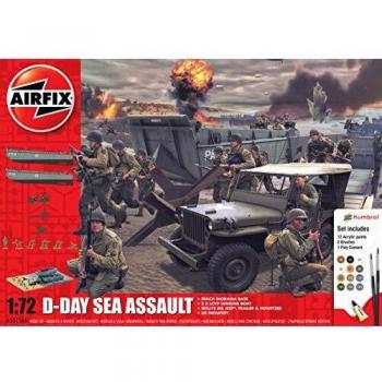 Airfix A50156A 1:72 D-Day 75th Anniversary Sea Assault Gift Set
