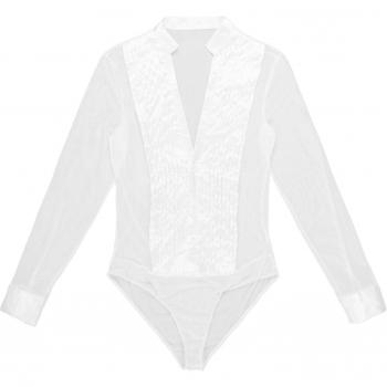 Costume de danse de salon homme en tissu aéré