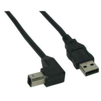 Câble USB 1 m Noir InLine Connecteur à 90°
