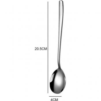 Long Handle Stainless Steel Stirring Spoon Set (1/3 PCS)