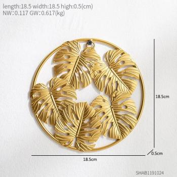 Metal Ginkgo Leaf Wall Decoration