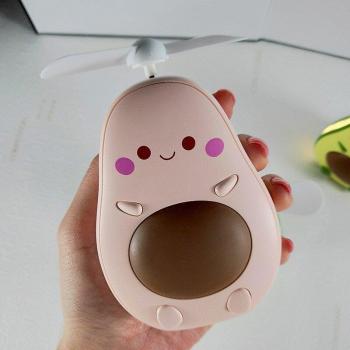 Espejo de Maquillaje Portátil con Ventilador y Luz
